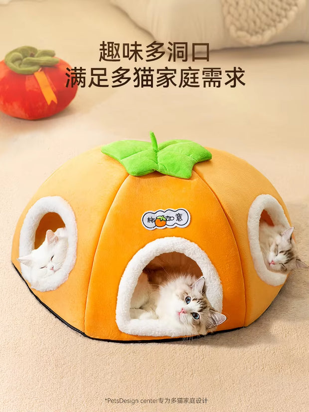 Cat'S Nest Warm in Winter, Multiple Cats Closed, Four Seasons Universal Cat House, Winter Cat Safety, Avoidance Tunnel House