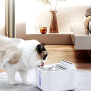 Cat Water Dispenser Unplugged Pet Wireless Automatic Thermostatic Heating Water Dispenser Dog Feeder Small Animal Bowl Supplies