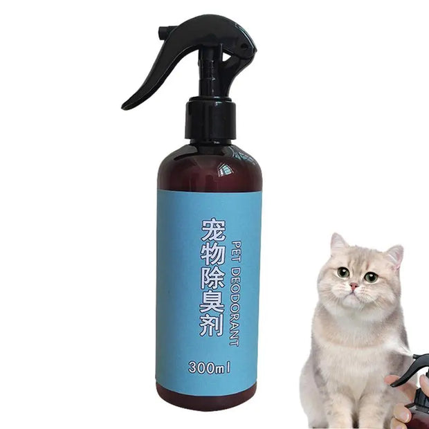 Pet Odor Eliminator Spray Cat Litter Deodorizer Odor Spray 300ml Smell Stain Remover Spray Litter Odor Eliminator For Pet Mat