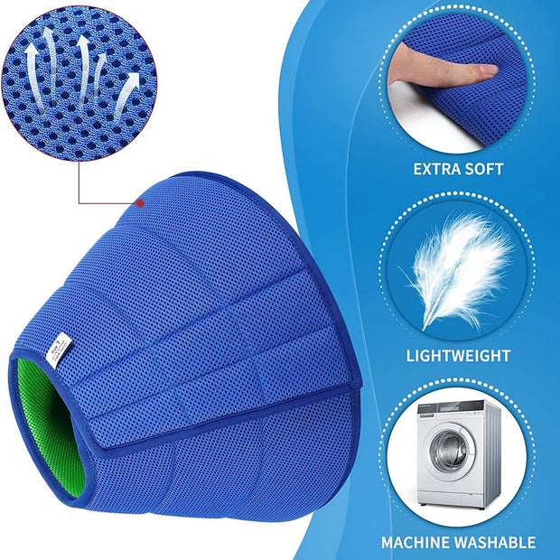 Elizabethan Collar For Dogs Anti-Bite Breathable Dog Cones For Large Medium Small Dogs Anti-Lick Protective Wound